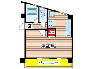 ヤカタハイツの物件間取画像